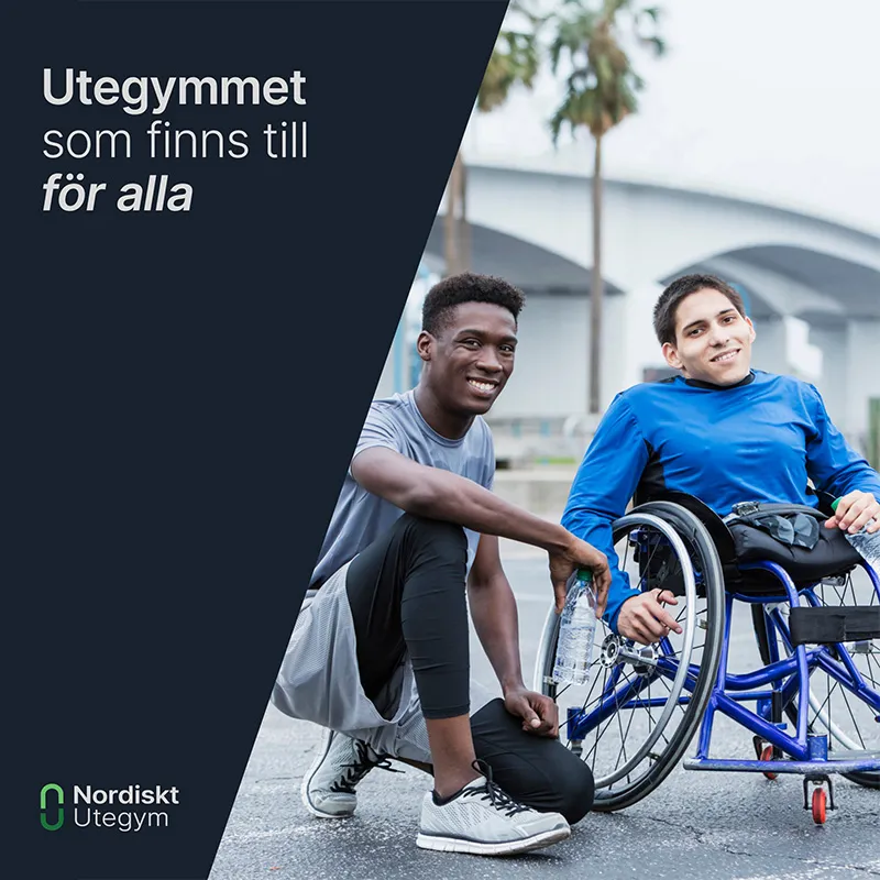 Nordiskt Utegym poster med
människor