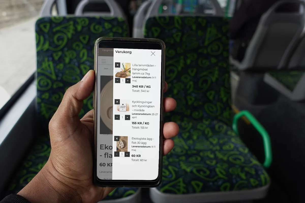 Hagalunds Gårdsmat i
mobil